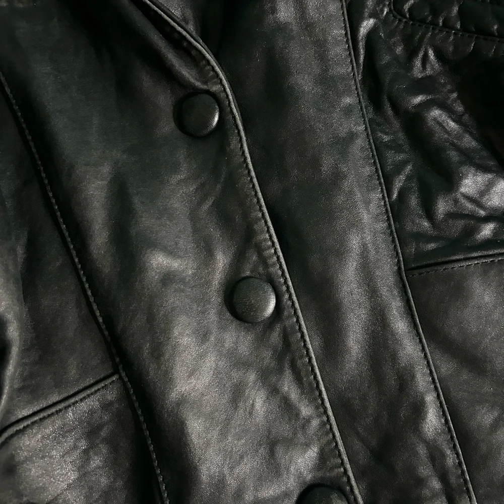 Vintage G III Leather Boho Hippie Coat - Picture 5 of 13